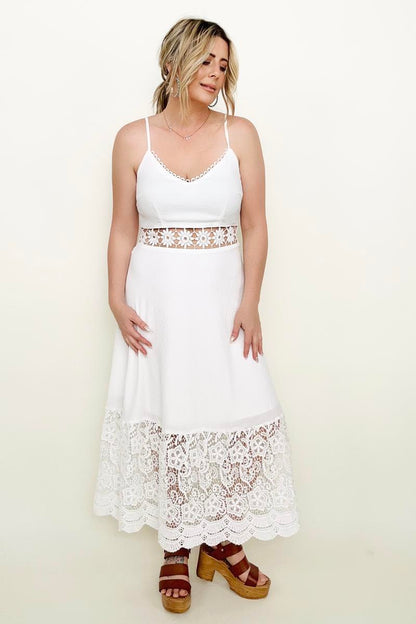Daisy Lace Swing Dress