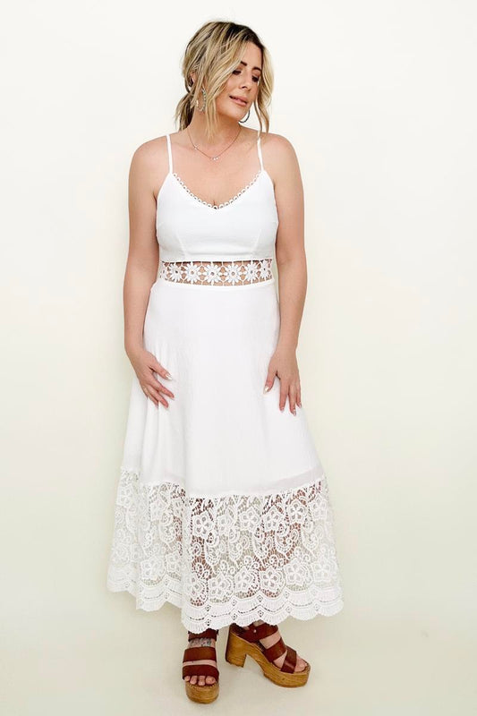 Daisy Lace Swing Dress