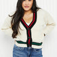 SIZE SMALL Cable Knit Cardigan