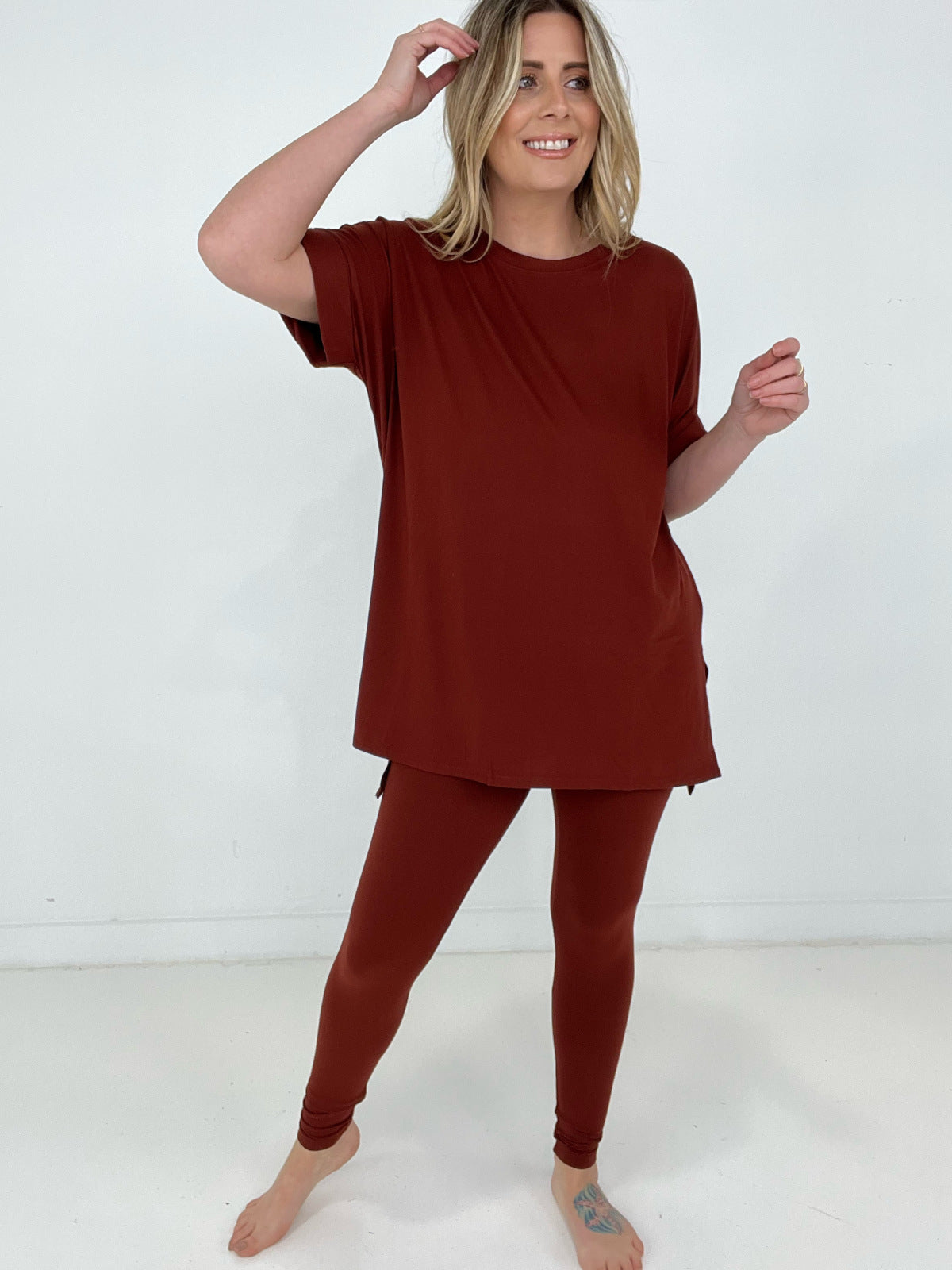 Discover Comfort Top & Legging Set - Multiple Colors