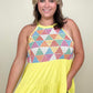 End Of Summer Knit Babydoll Top