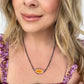 Melania Clara Geometrical Crystal Necklace