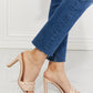 Braided Block Heel Sandals in Beige