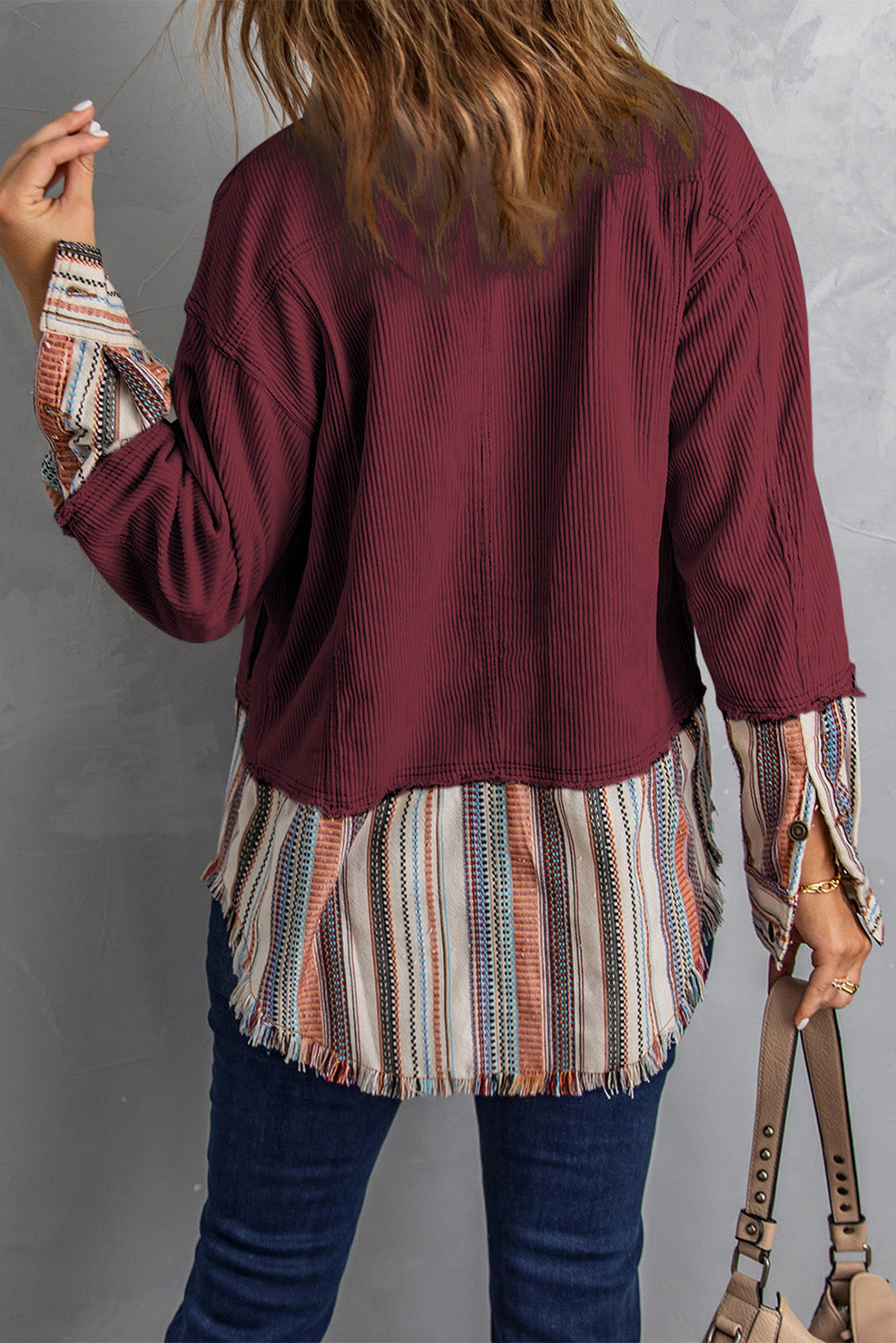 Dare To Be Corduroy Shacket