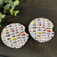 PREORDER: Neoprene Coaster Set in Assorted Prints