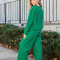Take Me Away Textured Long Sleeve Top and Pants Set - 6 Colors