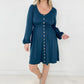 New Colors! Button Up Long Sleeve Dress (Only Ships to US)