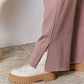 RISEN Slit Wide Leg pants
