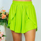Summertime High Waisted Solid Knit Skirt