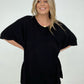 Zenana "Modish Comfort" Rayon Oversized Front Pocket Top