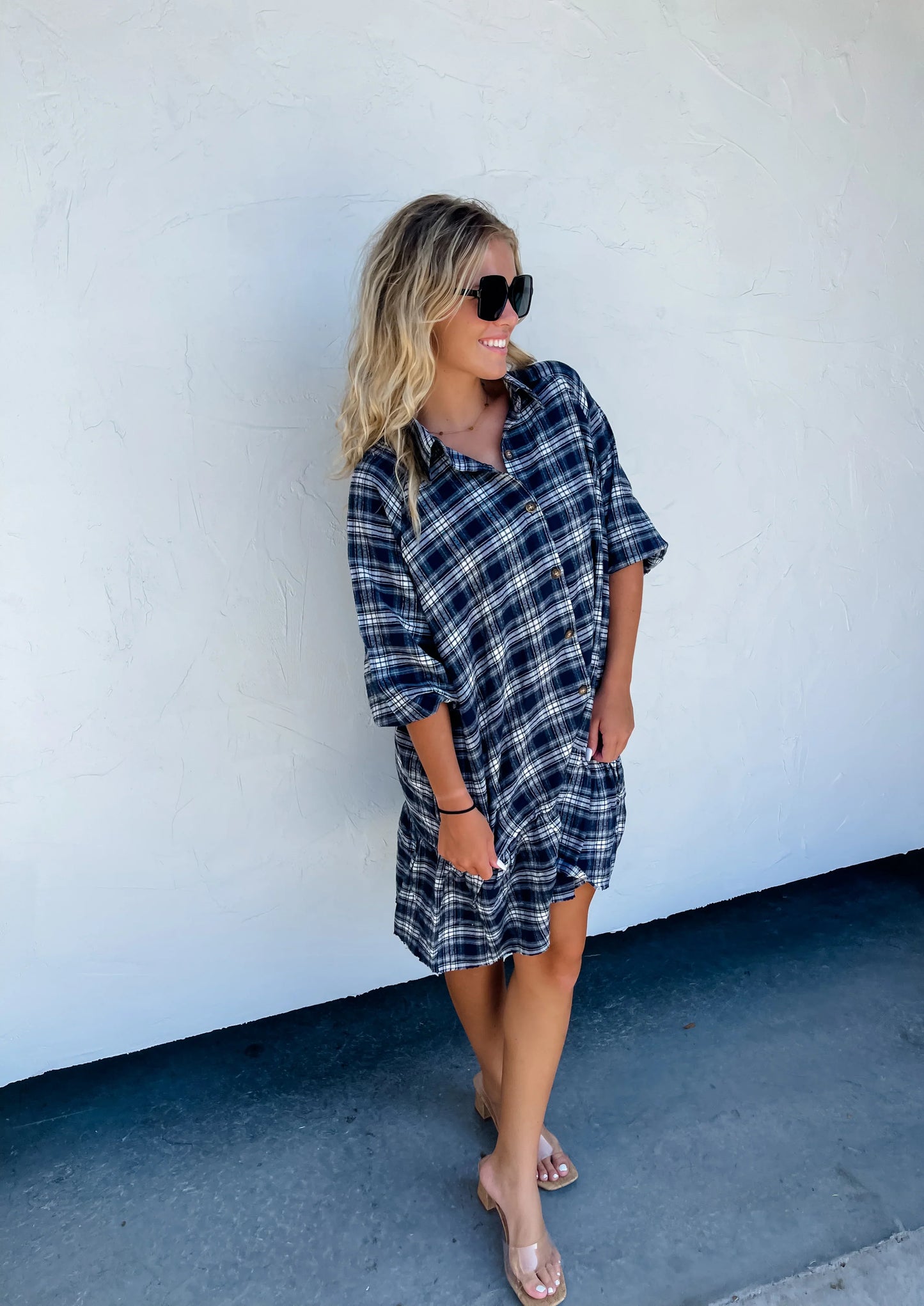 PREORDER: Maxwell Plaid Dress in Three Colors