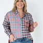 Mixed Plaid Shirt