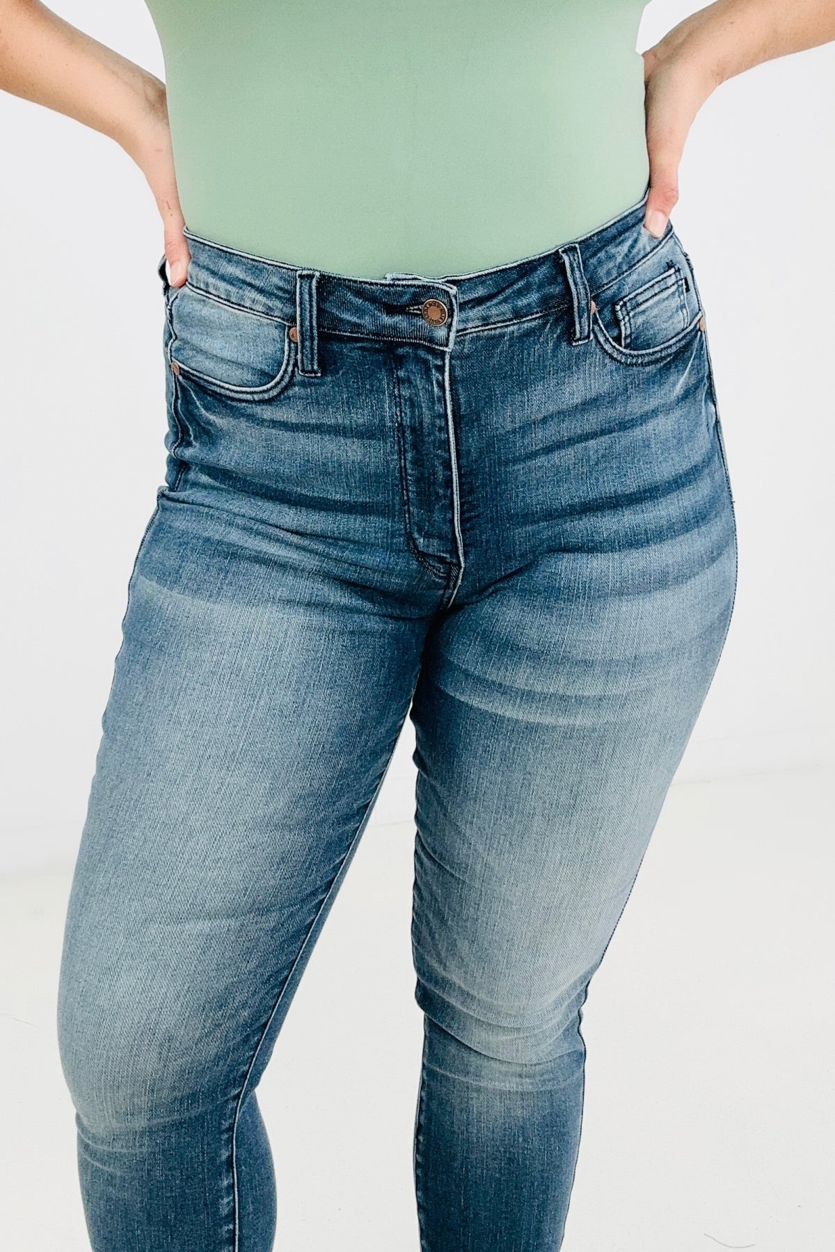 Judy Blue OG High Waist Control Top Skinny Jeans