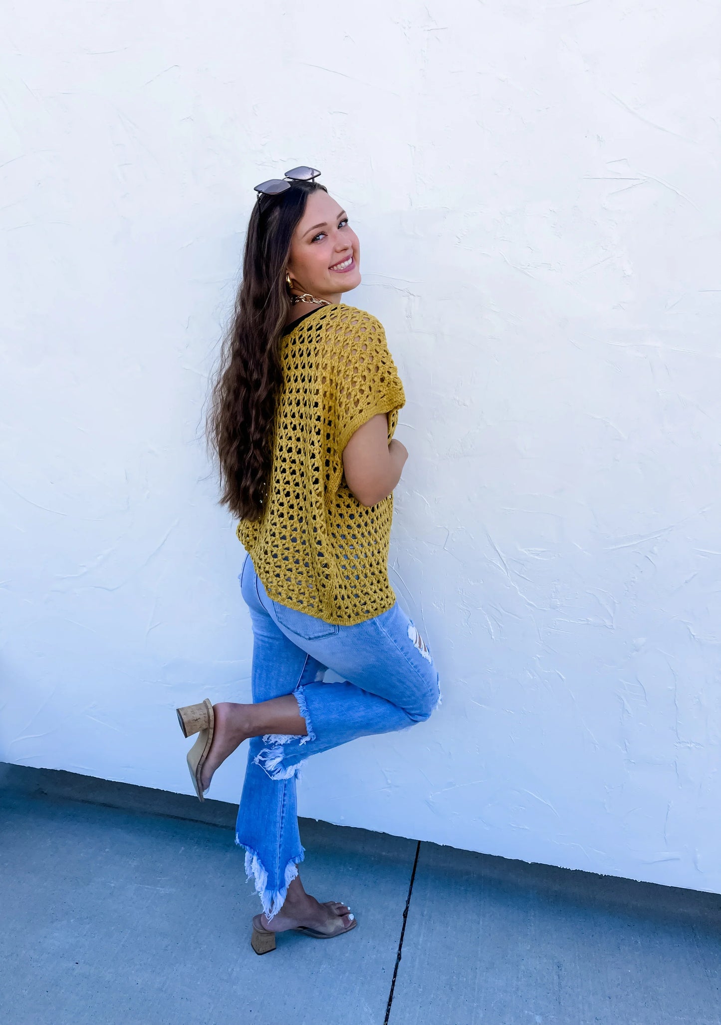 PREORDER: Flirty Girl Knit Sweater in Four Colors