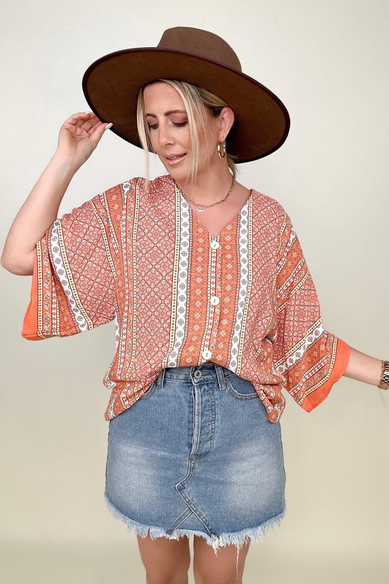 Bohemian Kimono Top