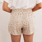 Wild Spots Shorts in Taupe