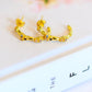Santana Studded Hoop Earrings
