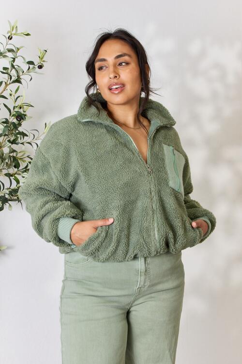 Are You Ready Zip Up Fleece Jacket