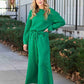 Take Me Away Textured Long Sleeve Top and Pants Set - 6 Colors