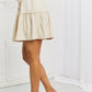 Carefree Linen Ruffle Skirt