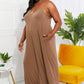 Beach Vibes Cami Maxi Dress - Mocha