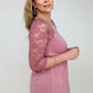 On The Go Lace Half Sleeve Top