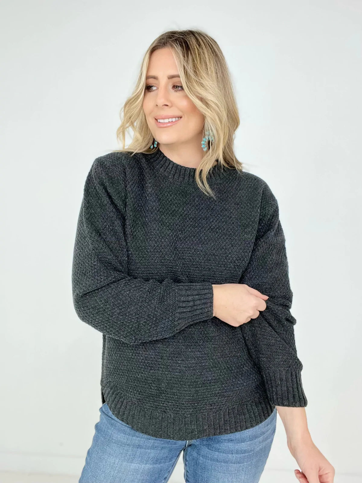 Solid Everyday Sweater