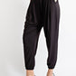 Rae Mode Butter Pleat High Waist Jogger