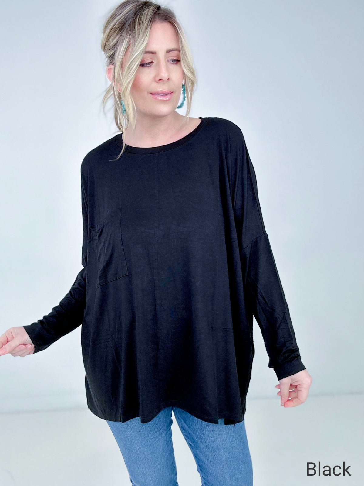 Luxe Oversized Flow Top