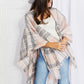 Punch of Plaid Lightweight Poncho