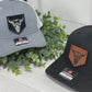 PREORDER: Vegan Leather Patch Hat in Assorted Prints