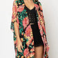 PREORDER: All Over Floral Print Kimono in Two Colors