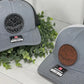 PREORDER: Vegan Leather Patch Hat in Assorted Prints