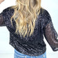 More Than Subtle Sequin Cropped Jacket