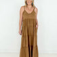 Romance At Sunset Tiered Maxi Dress - Multiple Colors