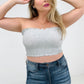 Summer Smocked Tube Top