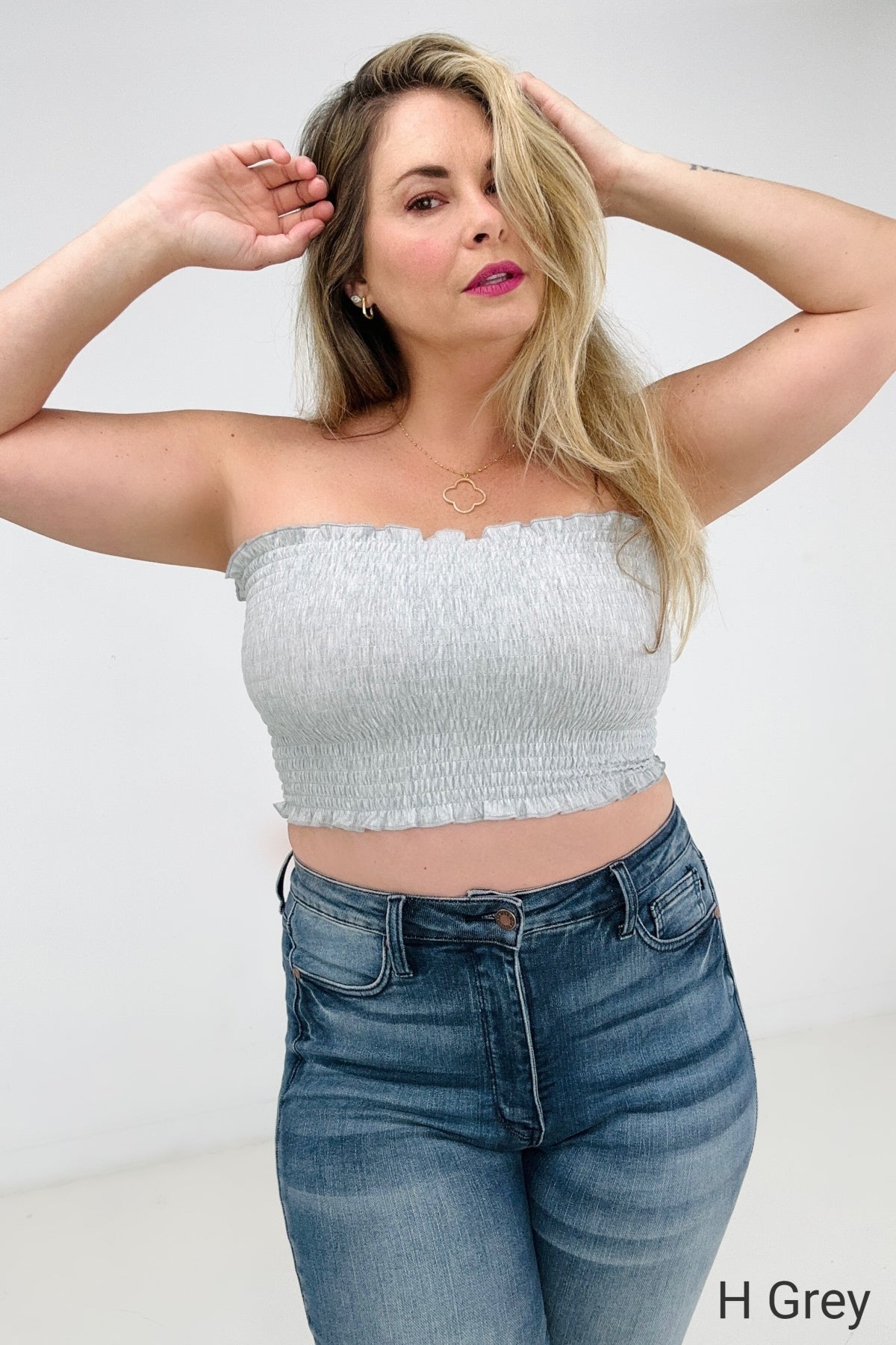 Summer Smocked Tube Top