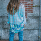 Davi & Dani Pladi Button Down Long Sleeve Shirt