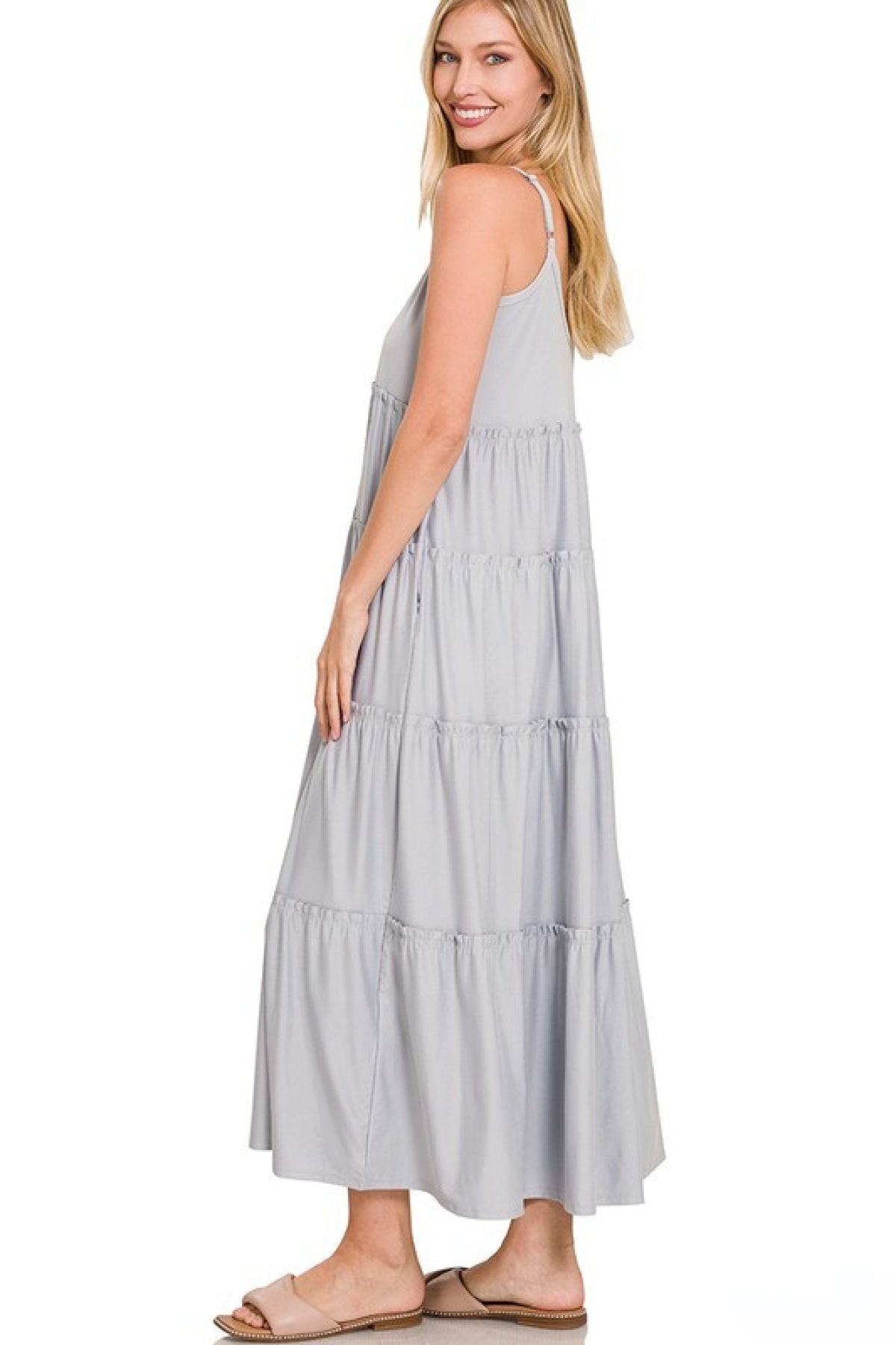 Romance At Sunset Tiered Maxi Dress - Multiple Colors