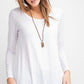 Rae Mode Basic V-Neck Long Sleeve Top