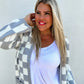 PREORDER: Beverly Checkered Cardigan in Four Colors