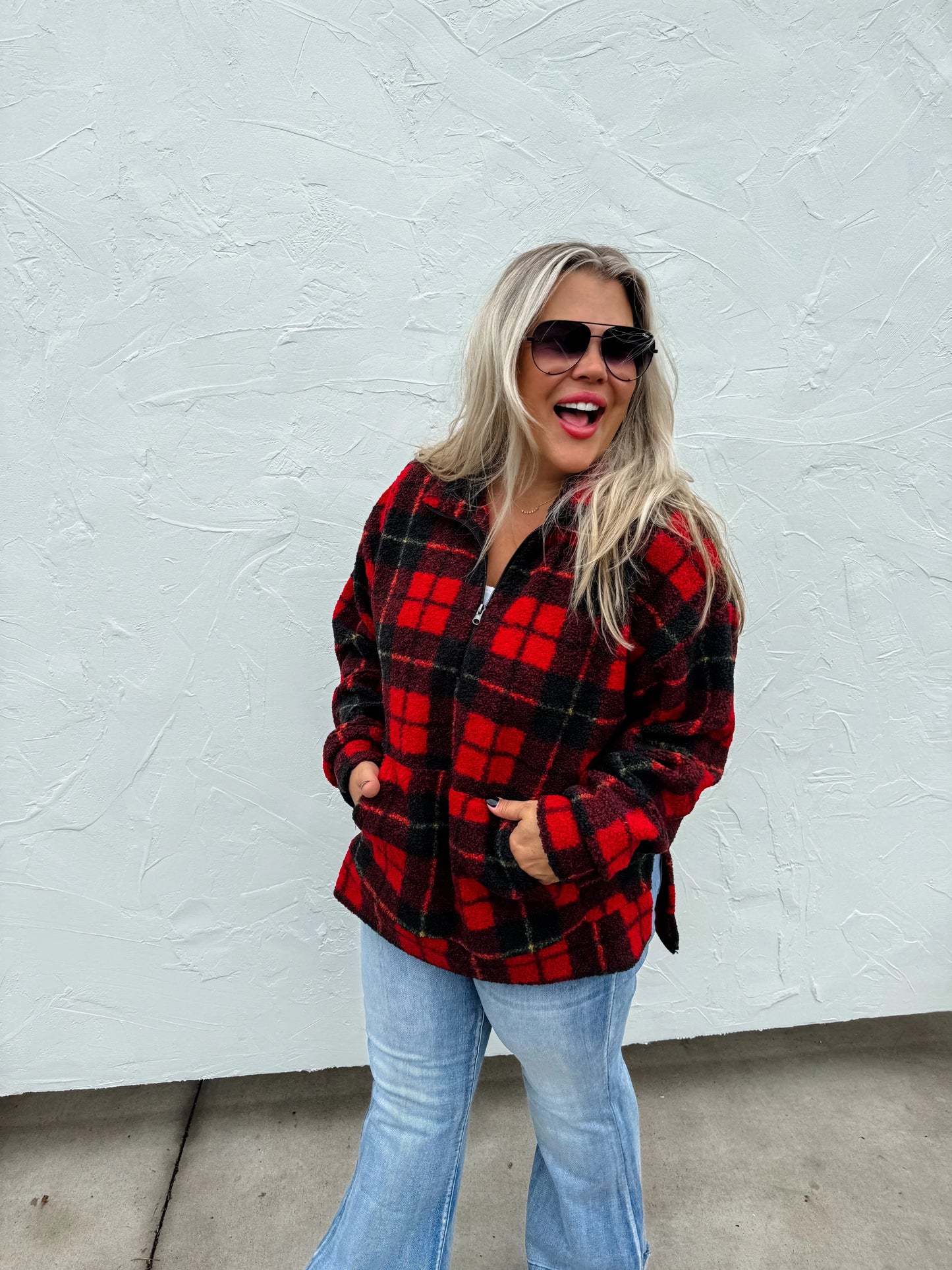 PREORDER: Fireside Nights Sherpa Pullover in Three Colors