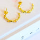 Santana Studded Hoop Earrings