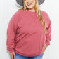 SIZE MEDIUM Cuddle Bug French Terry Sweatshirt