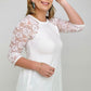 On The Go Lace Half Sleeve Top