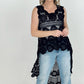 Vintage Crochet Sleeveless Top - Multiple colors