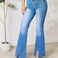 BAYEAS Slit Flare Jeans