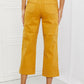 Judy Blue Garment Dyed Straight Leg Cropped Jeans