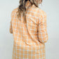 Spring Button Down Plaid Shirt