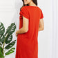 Zenana Living Life Full Size Layered Ruffle Sleeve Dress
